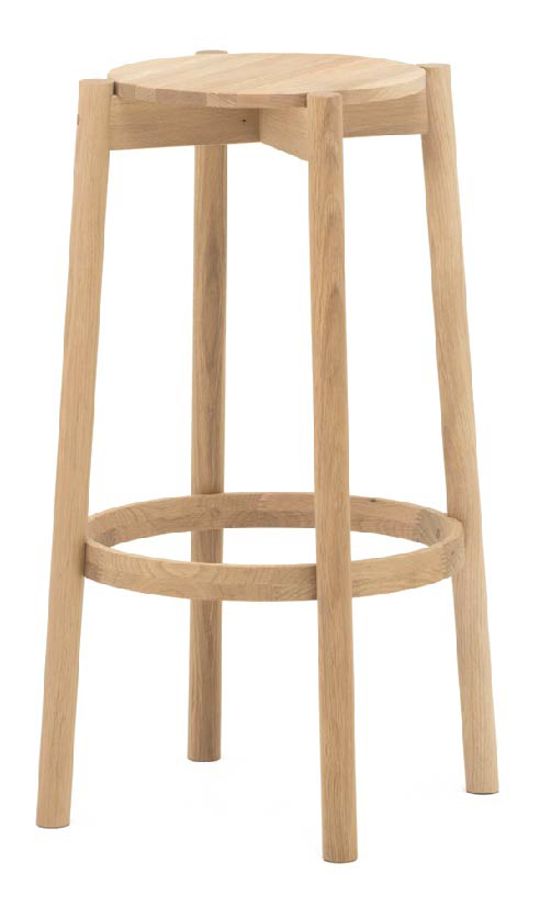 Castor Barstool High ‒ KARIMOKU NEW STANDARD (KNS)