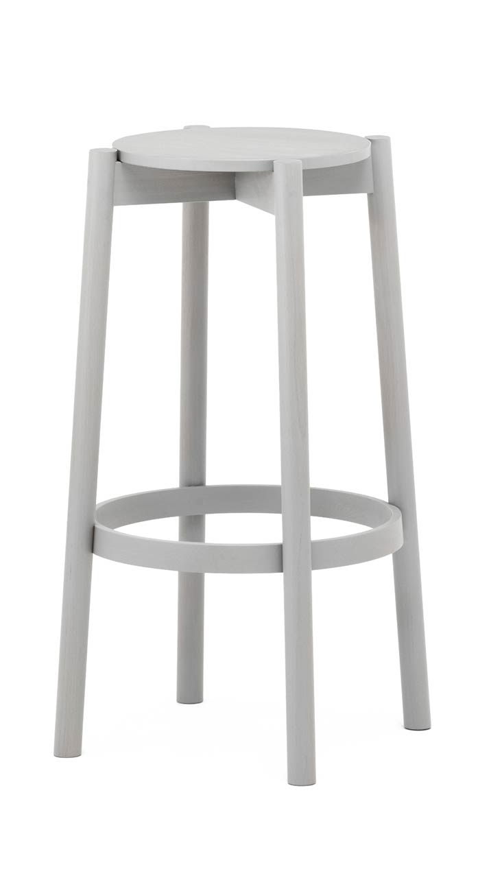 Castor Barstool High ‒ KARIMOKU NEW STANDARD (KNS)