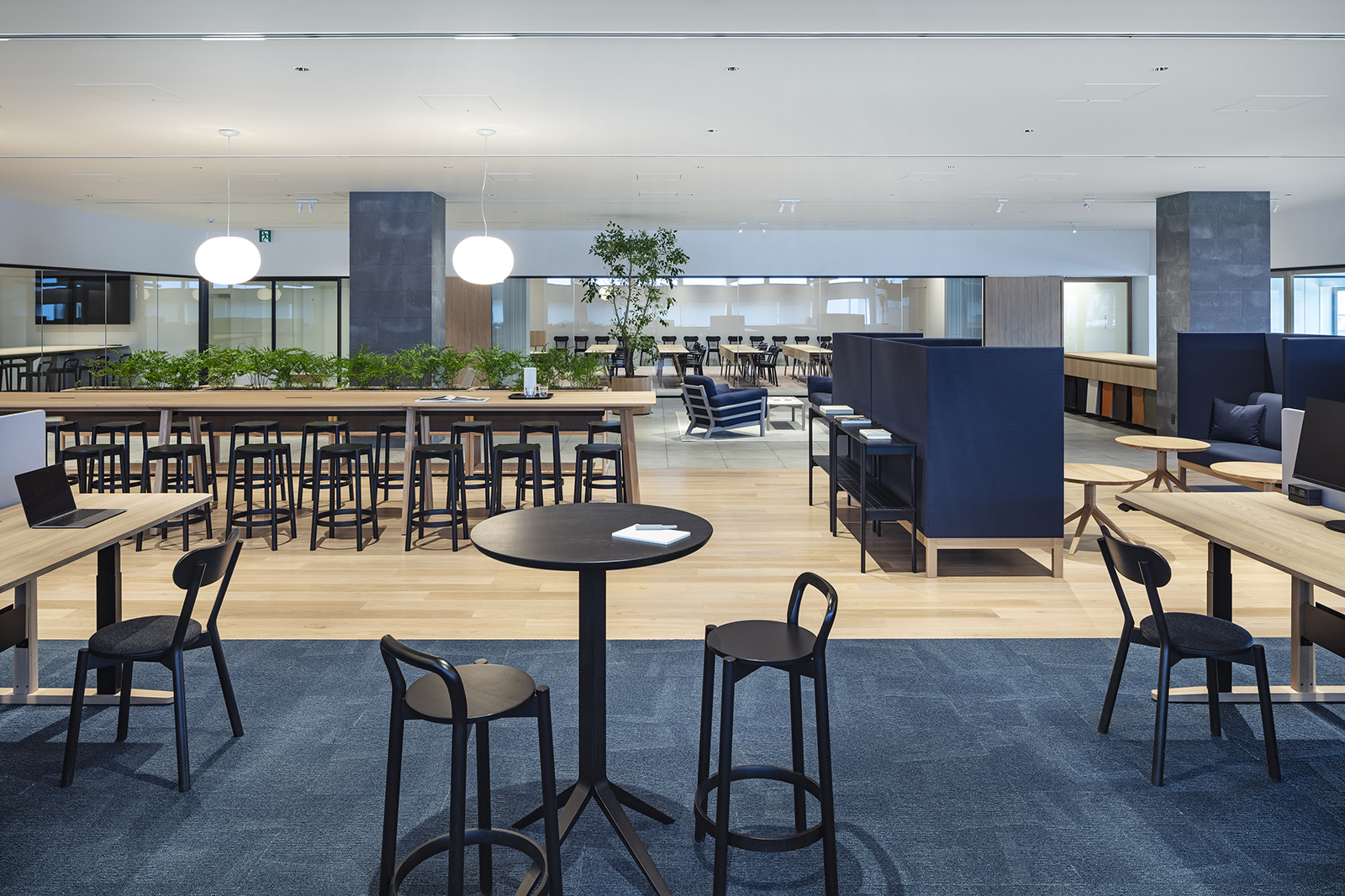 K studio（カリモク家具株式会社 総張工場 オフィス） ‒ KARIMOKU NEW